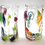Tall Glasses by Tamdem Glass.