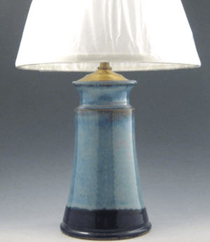 Lamp by Saltbox Pottery.